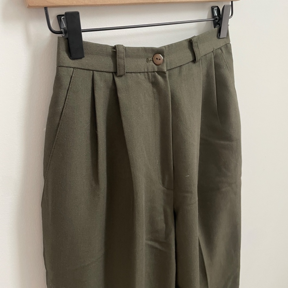 Vintage green trousers
